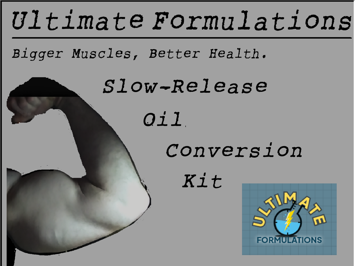 Oil-based Extender Kit: for stubborn "supps"