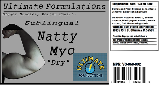 Sublingual Natty Myo "Dry"